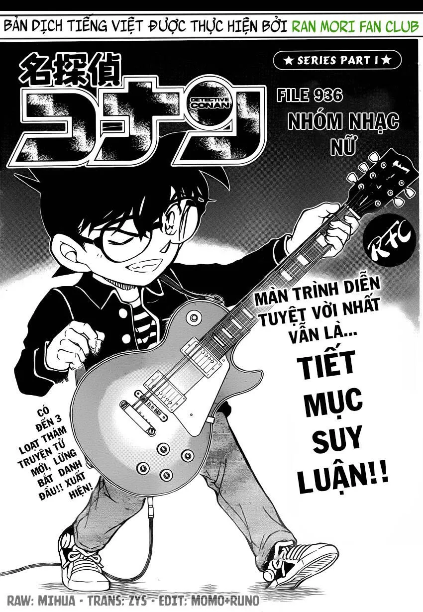 Thám Tử Lừng Danh Conan Chap 936 - Next Chap 937