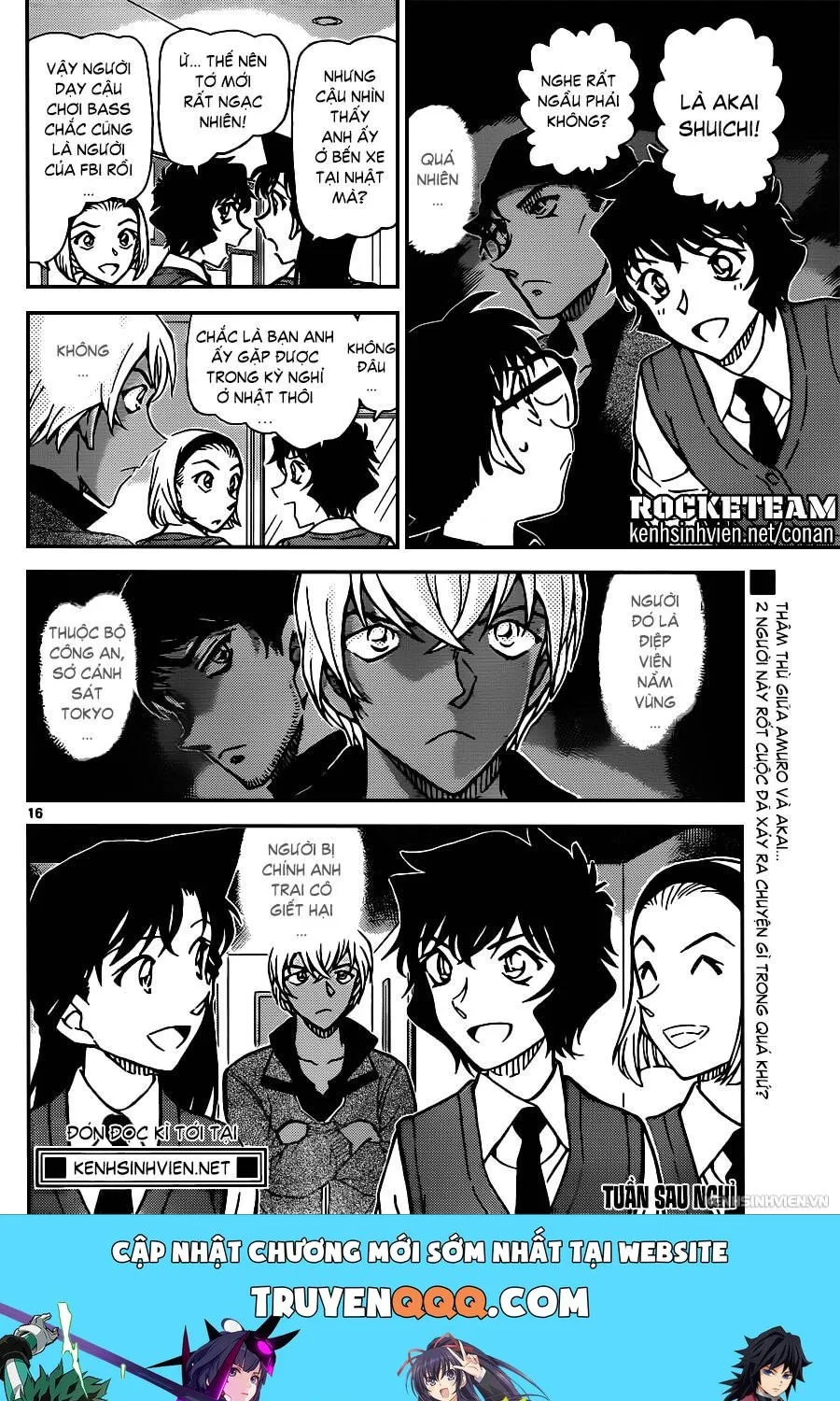 Thám Tử Lừng Danh Conan Chap 938 - Next Chap 939