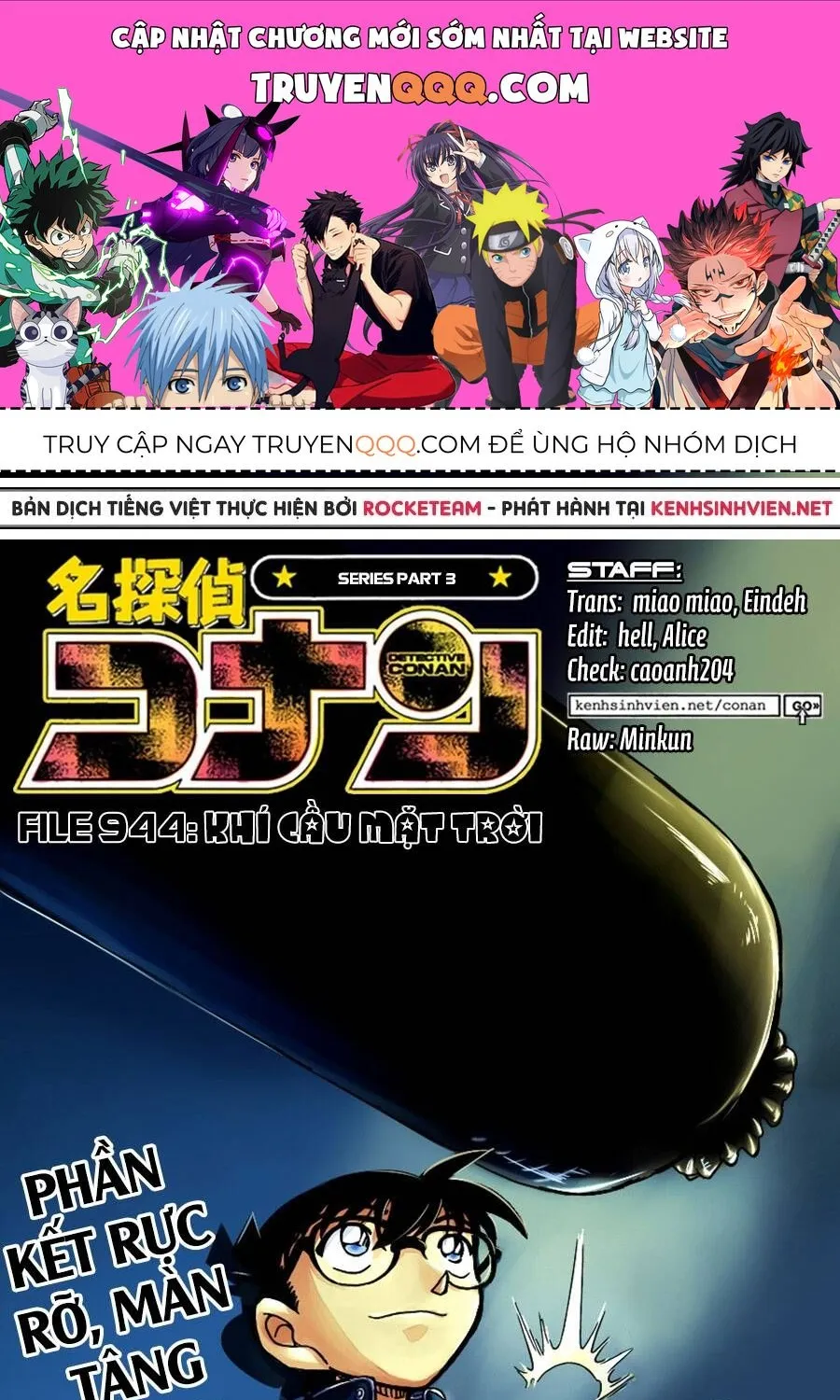 Thám Tử Lừng Danh Conan Chap 944 - Next Chap 945