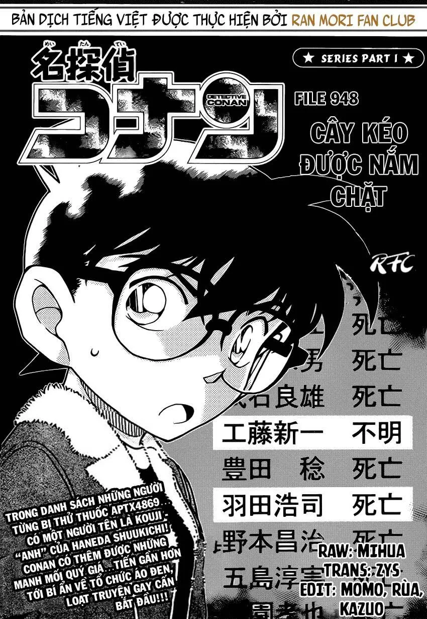 Thám Tử Lừng Danh Conan Chap 948 - Next Chap 949
