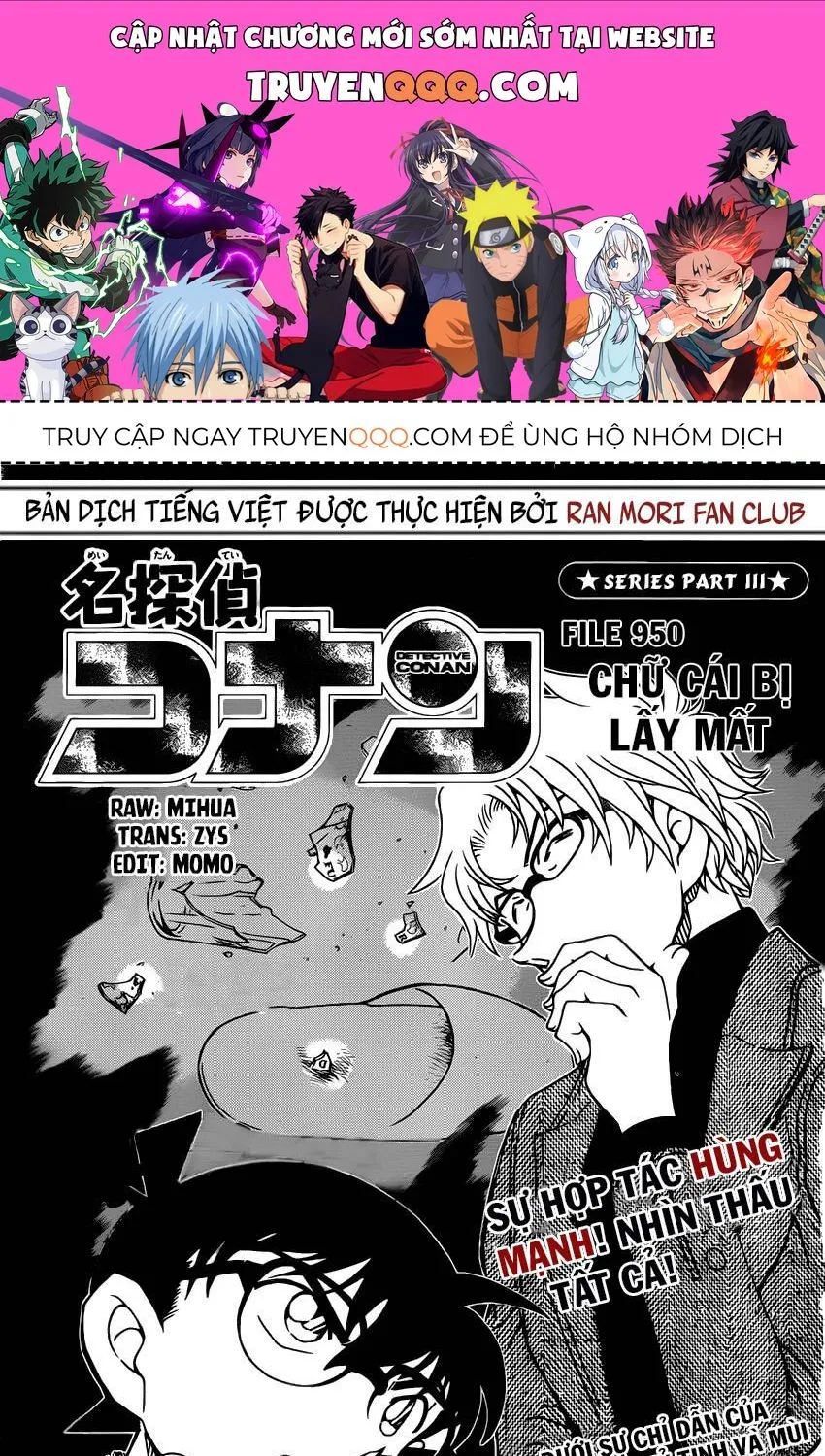 Thám Tử Lừng Danh Conan Chap 950 - Next Chap 951