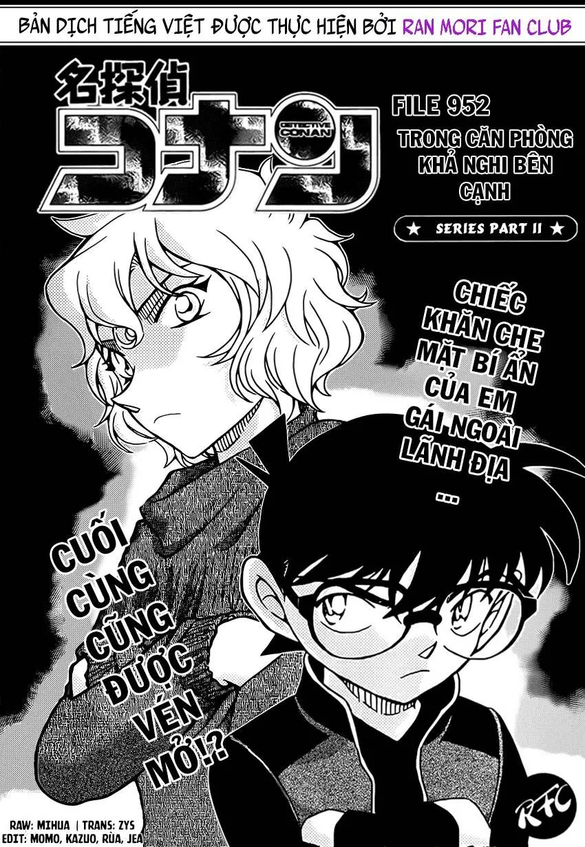 Thám Tử Lừng Danh Conan Chap 952 - Next Chap 953
