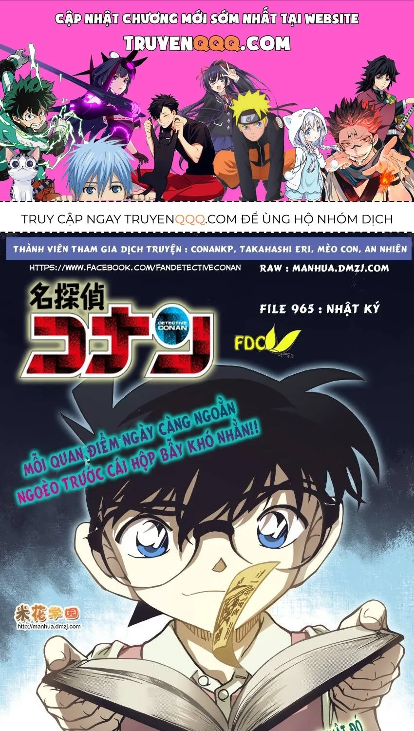 Thám Tử Lừng Danh Conan Chap 965 - Next Chap 966