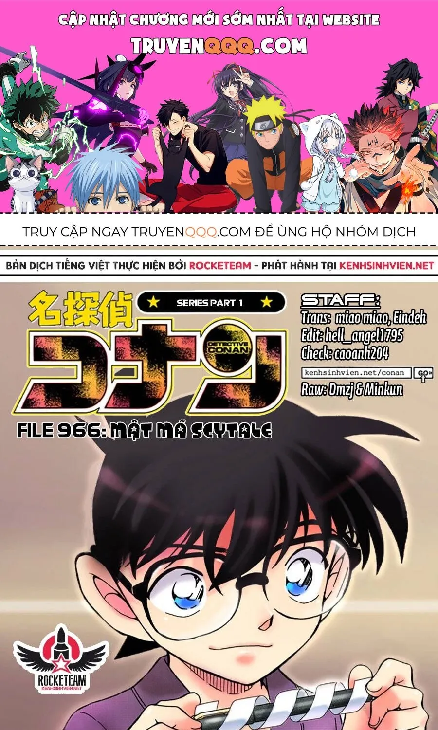 Thám Tử Lừng Danh Conan Chap 966 - Next Chap 967