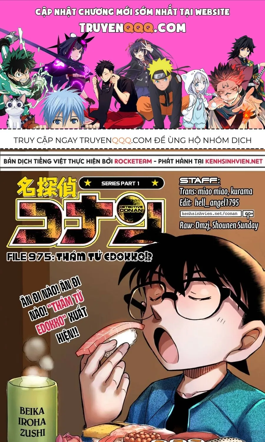 Thám Tử Lừng Danh Conan Chap 975 - Next Chap 976
