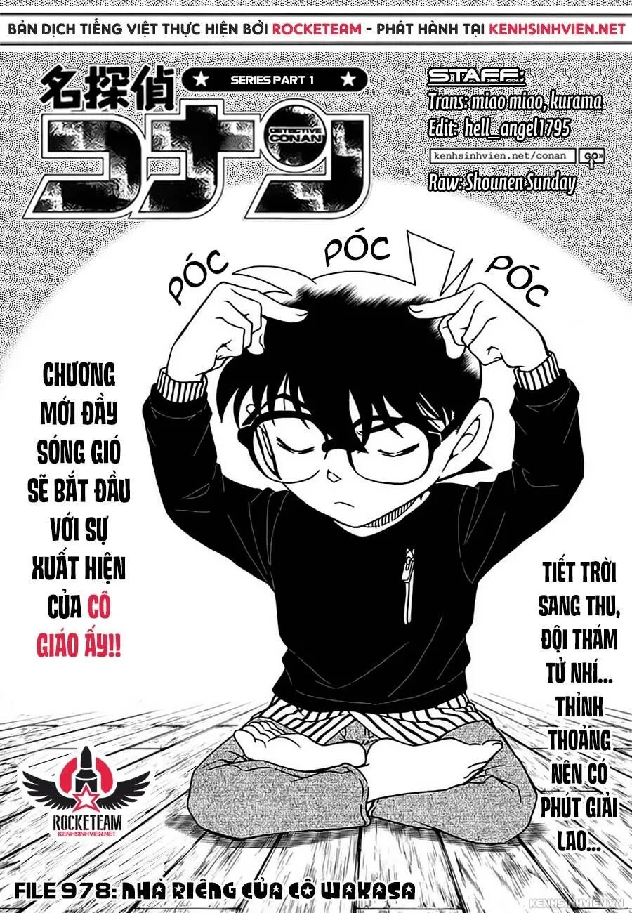 Thám Tử Lừng Danh Conan Chap 978 - Next Chap 979