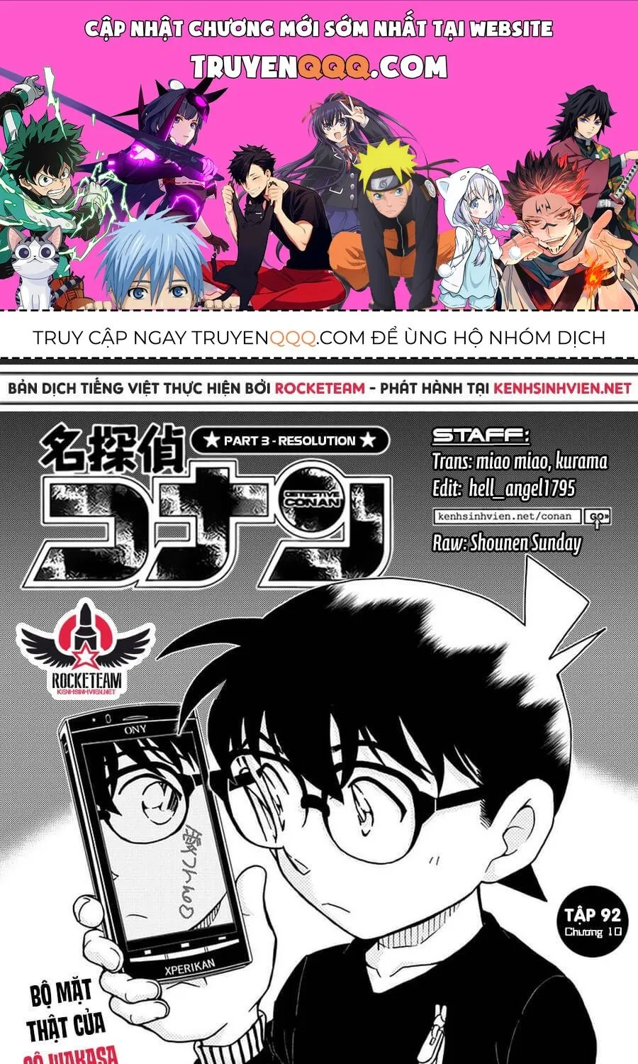 Thám Tử Lừng Danh Conan Chap 980 - Next Chap 981