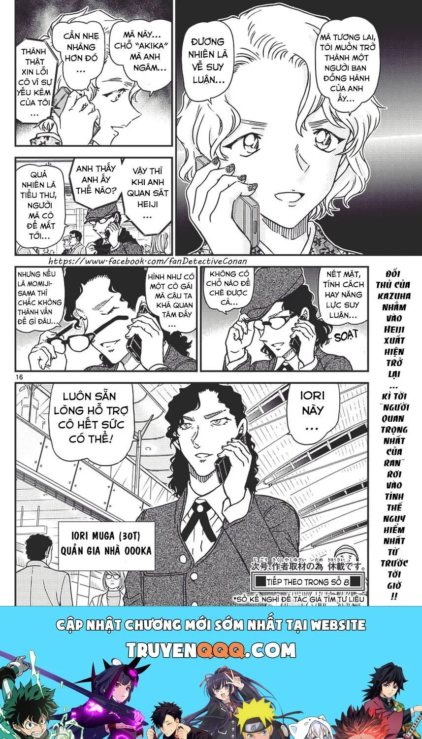 Thám Tử Lừng Danh Conan Chap 983 - Next Chap 984