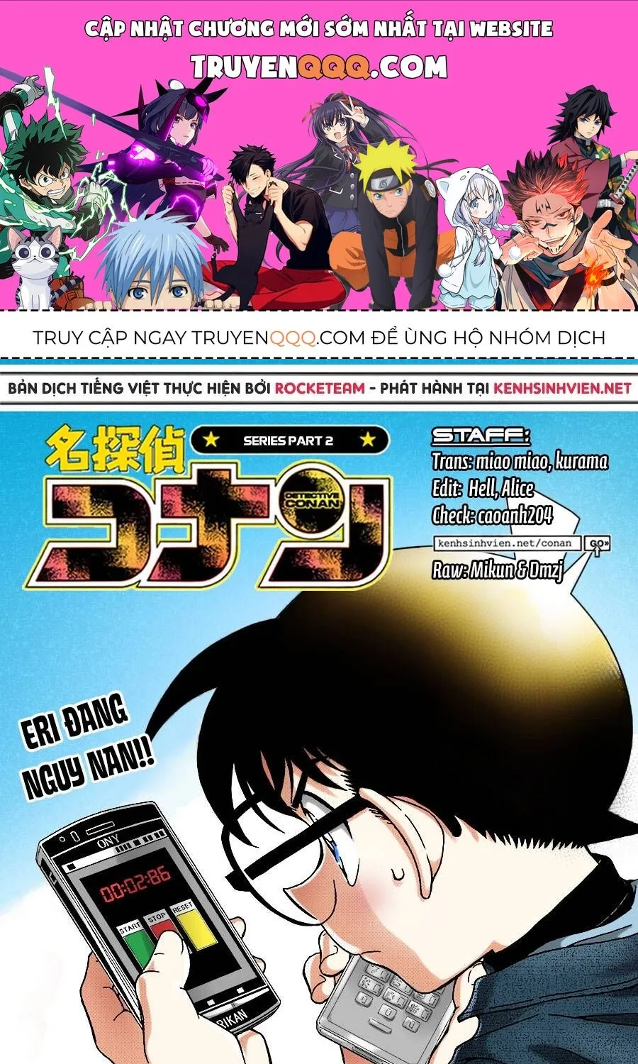 Thám Tử Lừng Danh Conan Chap 985 - Next Chap 986