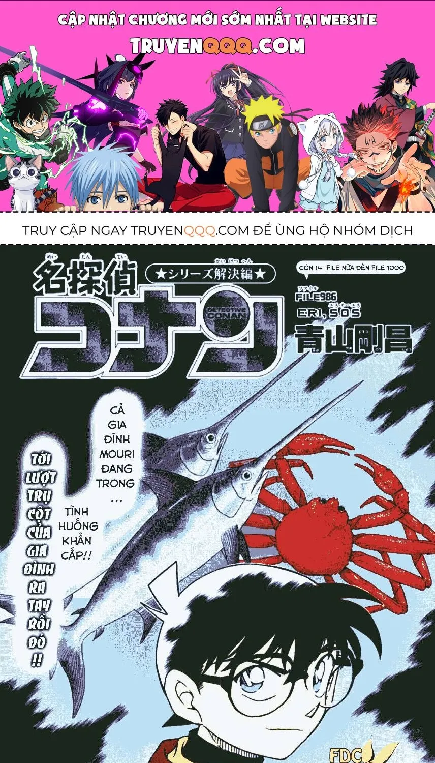 Thám Tử Lừng Danh Conan Chap 986 - Next Chap 987