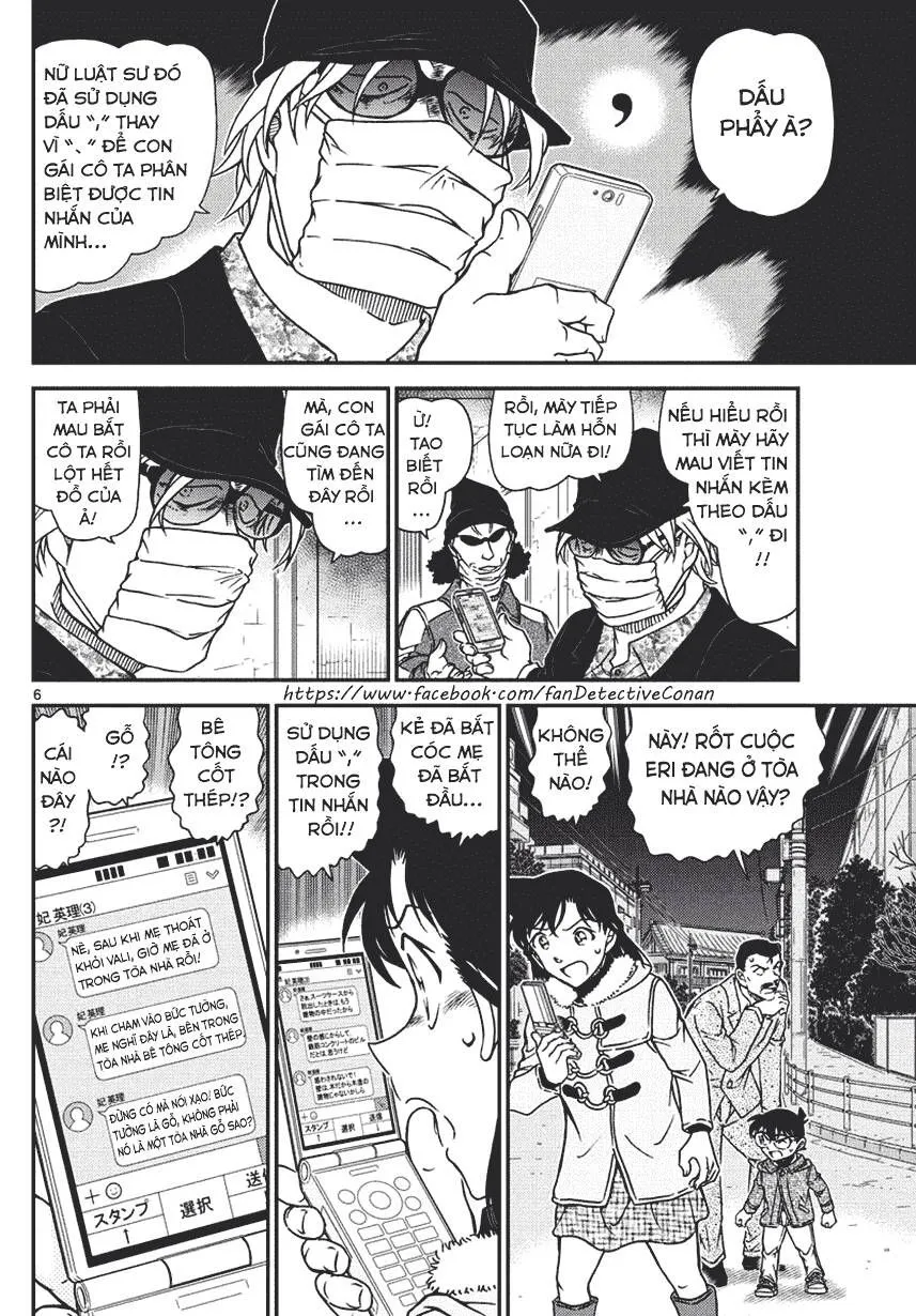 Thám Tử Lừng Danh Conan Chap 986 - Next Chap 987