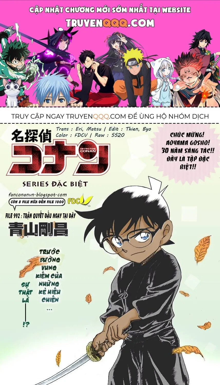 Thám Tử Lừng Danh Conan Chap 992 - Next Chap 993