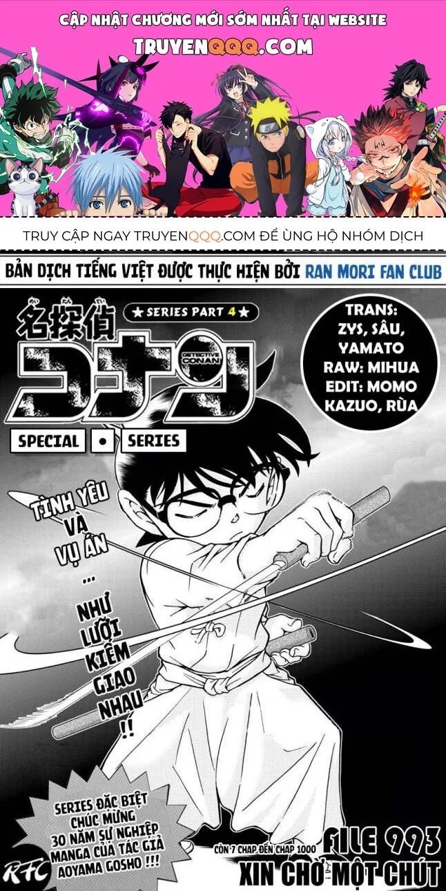 Thám Tử Lừng Danh Conan Chap 993 - Next Chap 994