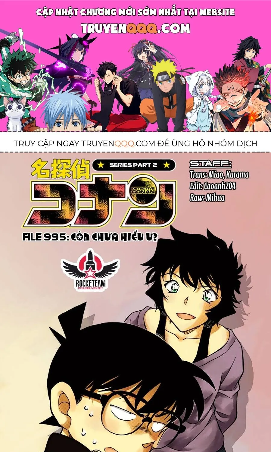 Thám Tử Lừng Danh Conan Chap 995 - Next Chap 996