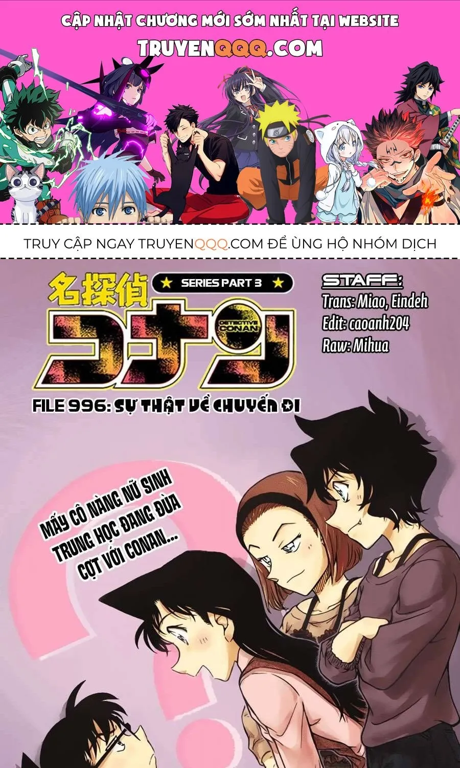 Thám Tử Lừng Danh Conan Chap 996 - Next Chap 997