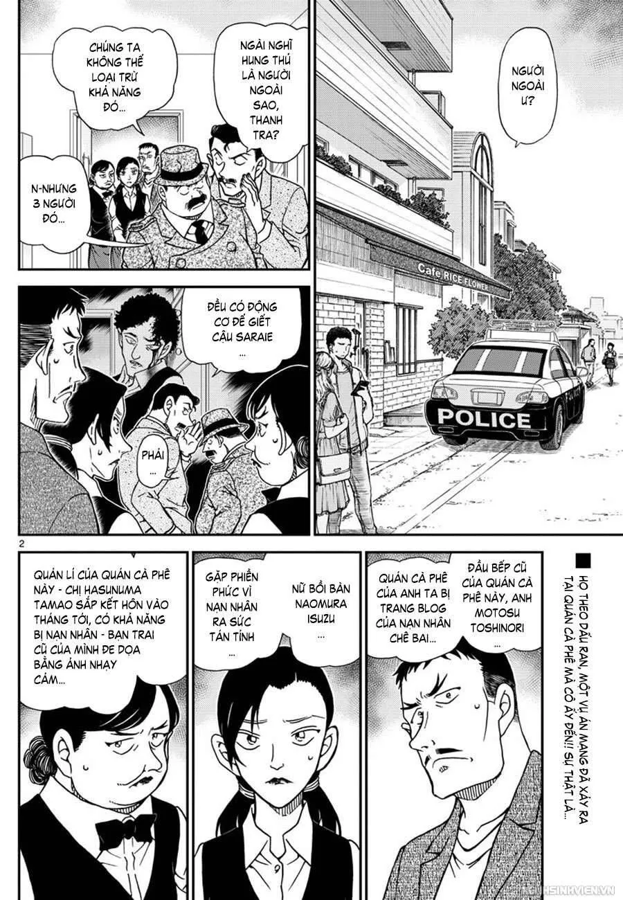 Thám Tử Lừng Danh Conan Chap 996 - Next Chap 997