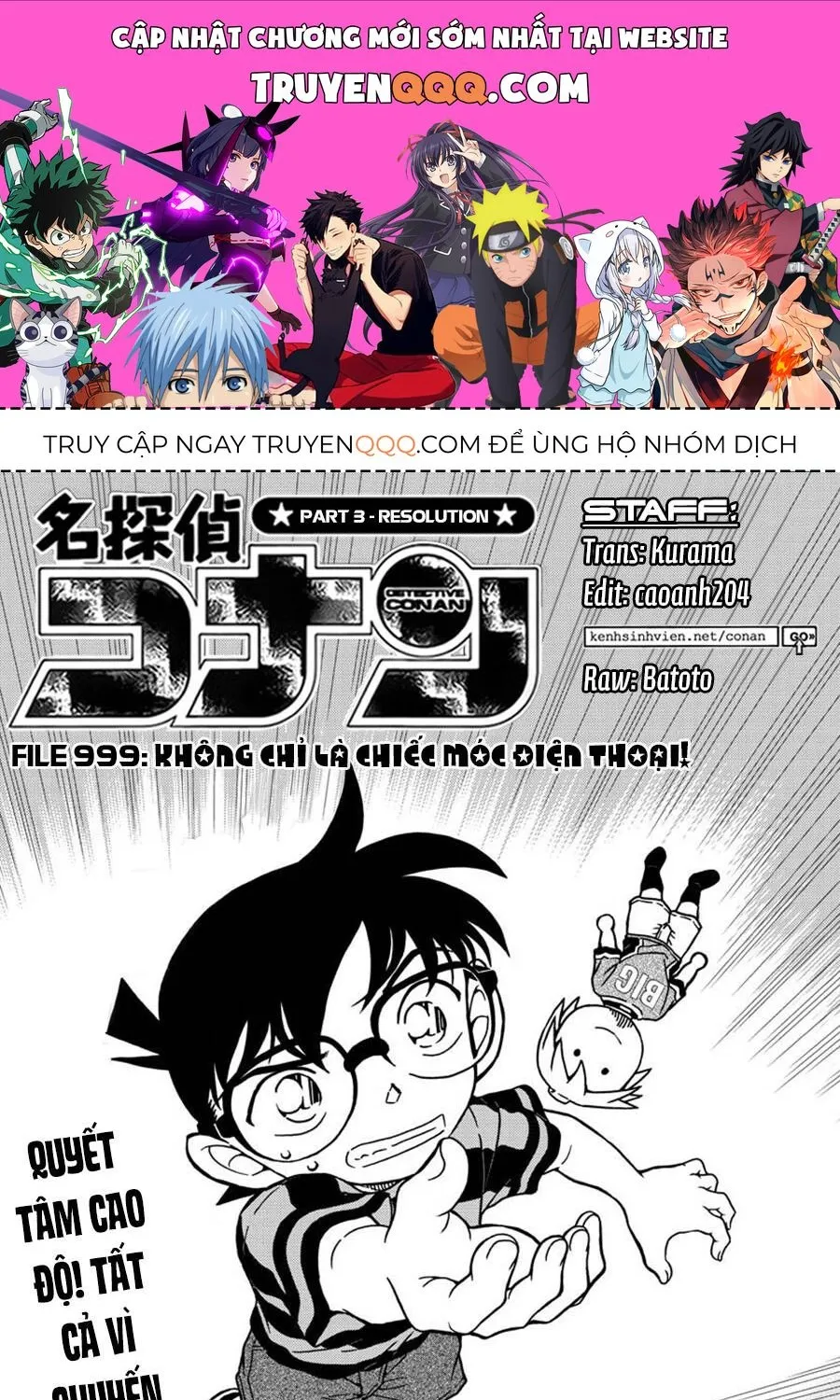 Thám Tử Lừng Danh Conan Chap 999 - Next Chap 1000