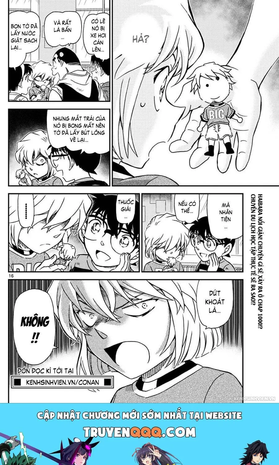 Thám Tử Lừng Danh Conan Chap 999 - Next Chap 1000