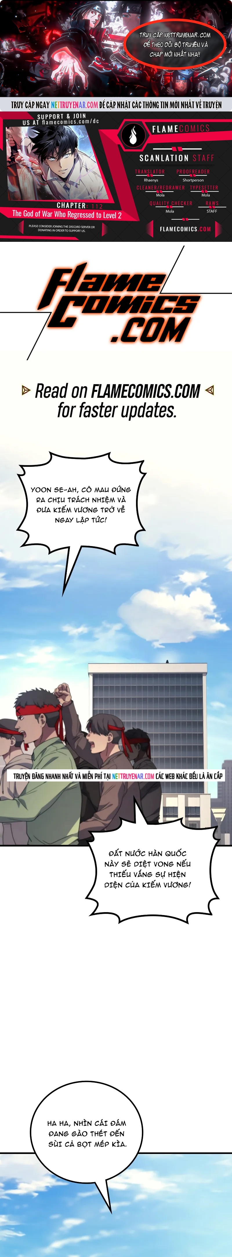 Thần Chiến Tranh Trở Lại Cấp 2 Chap 112 - Next Chap 113