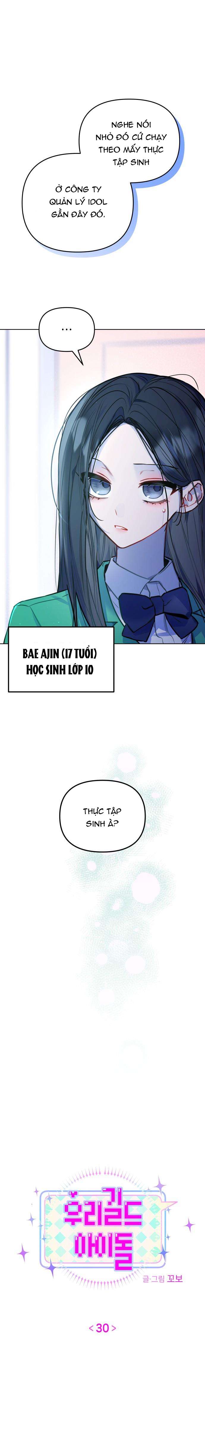 Thần tượng của hội chúng tôi Chap 30 - Next Chap 31