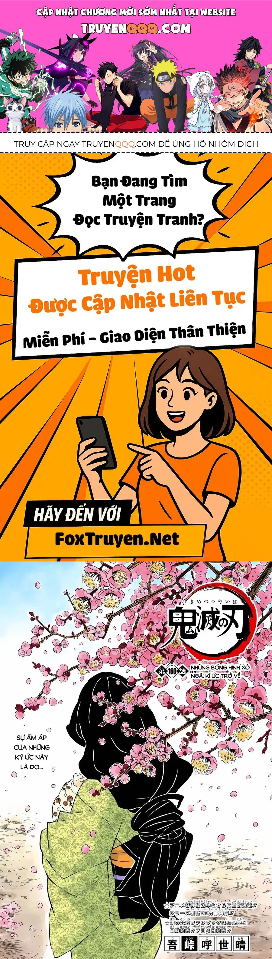 Thanh Gươm Diệt Quỷ (Truyện Màu) Chap 160 - Next Chap 161