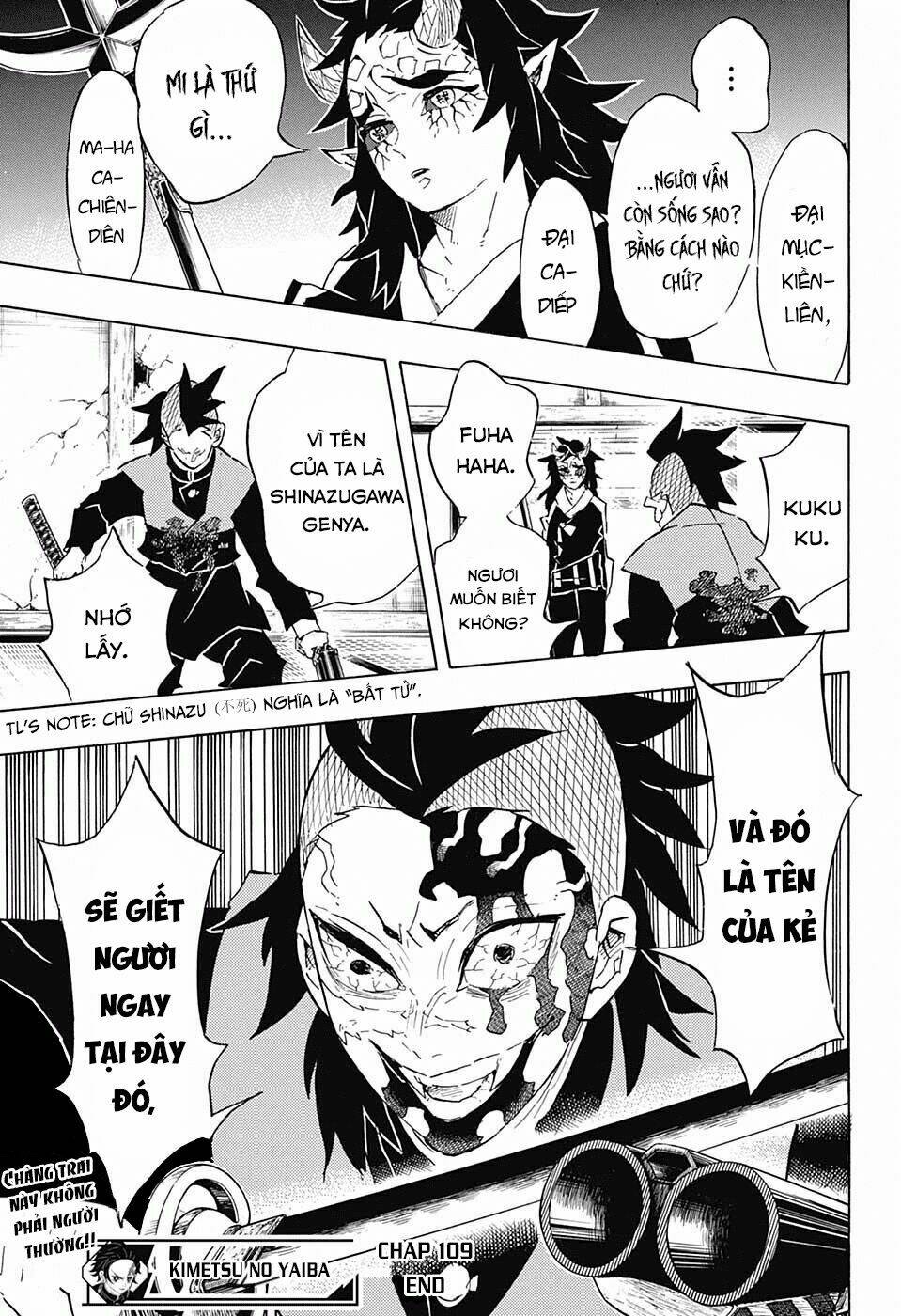 Thanh Gươm Diệt Quỷ Chap 109 - Next Chap 110