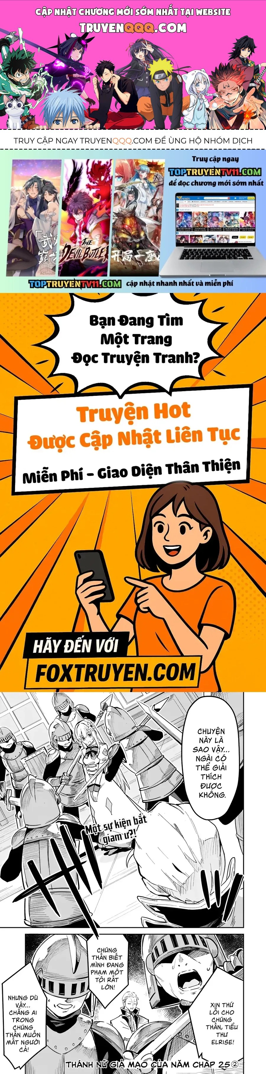 Thánh Nữ Giả Mạo Của Năm Chap 25.2 - Next Chap 26.2