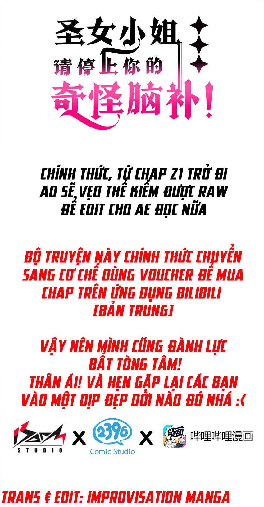Thánh Nữ, Xin Hãy Dừng Ngay Những Trò Quái Đản Của Cô Đi!! Chap 20.1 - Next Chap 21.1