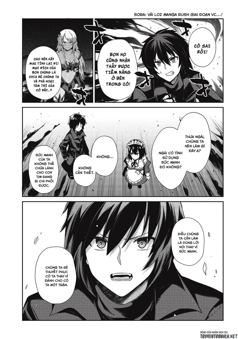 The Holy Knight's Dark Road Chap 10 - Next Chap 11