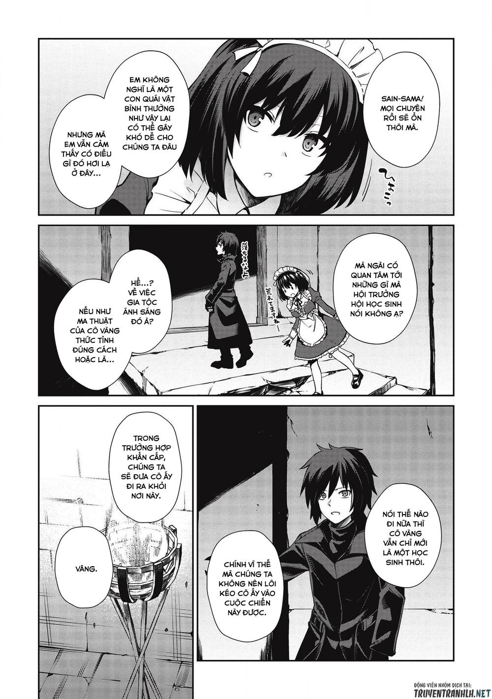 The Holy Knight's Dark Road Chap 10 - Next Chap 11