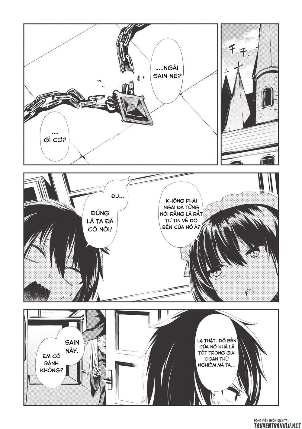 The Holy Knight's Dark Road Chap 4 - Next Chap 5