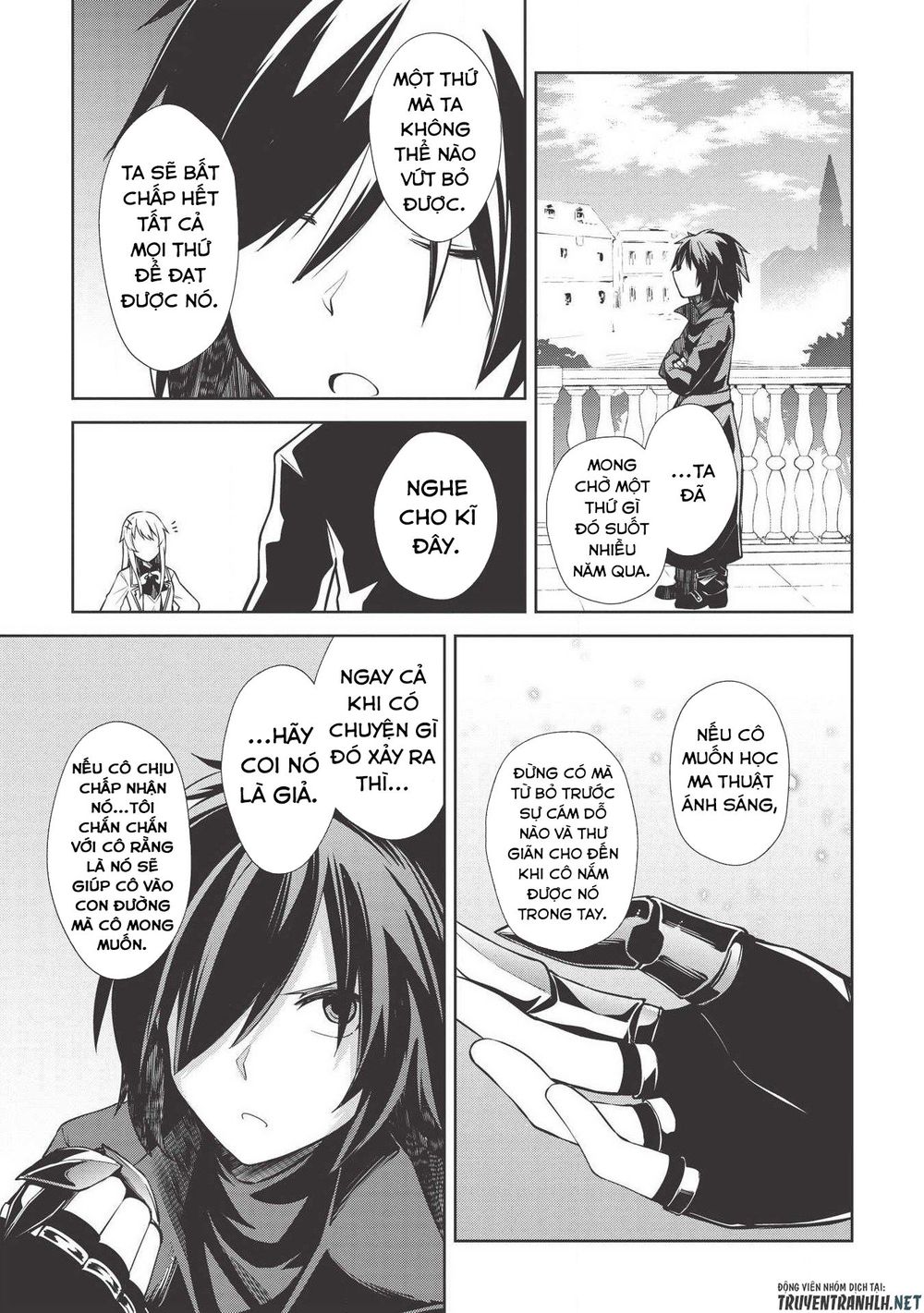 The Holy Knight's Dark Road Chap 5 - Next Chap 6