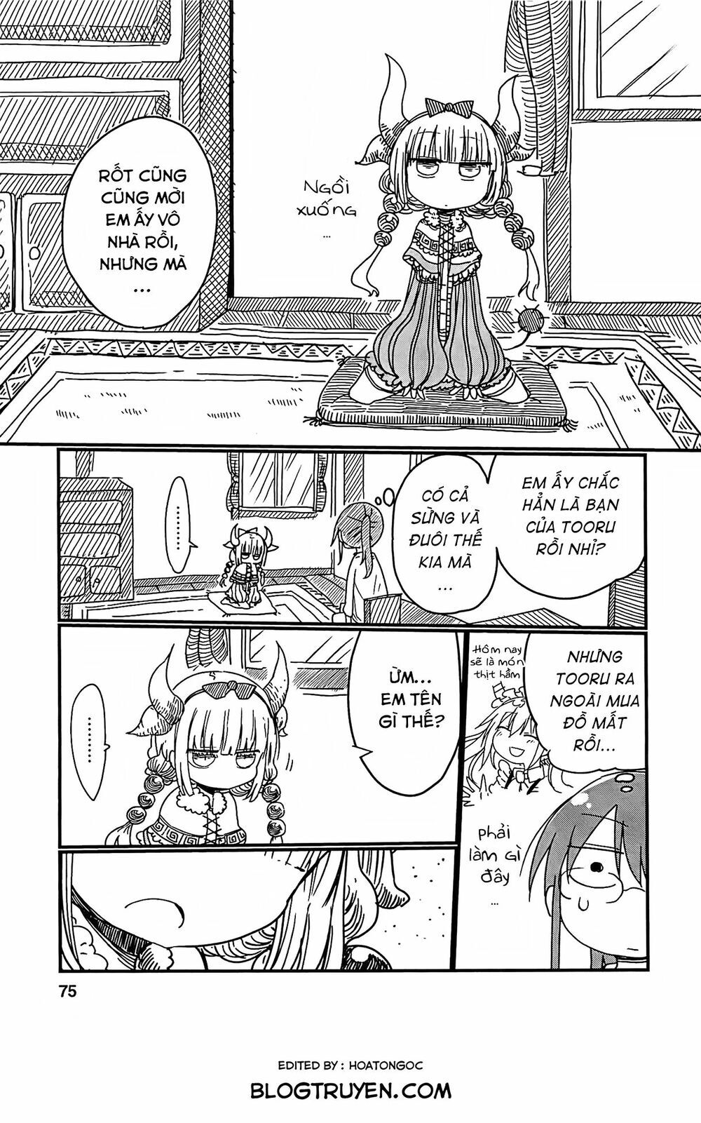 The Maid Dragon Of Kobayashi Chap 6 - Next Chap 7