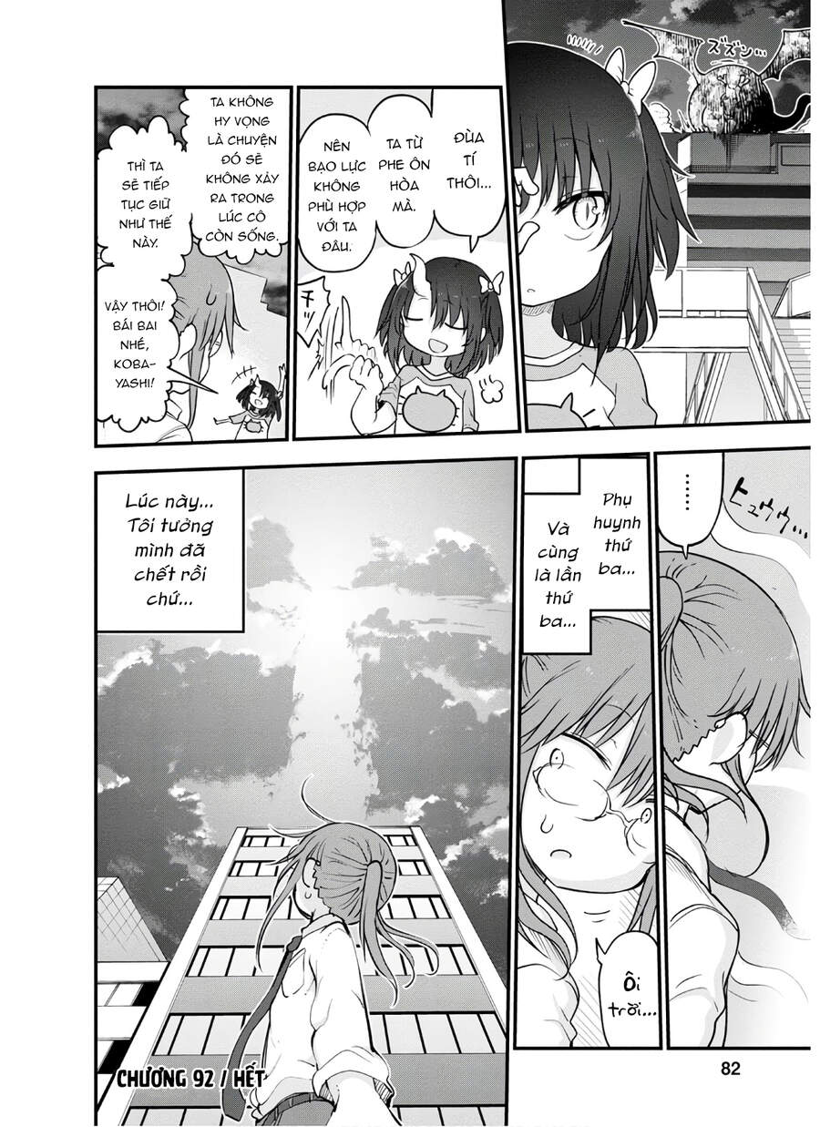 The Maid Dragon Of Kobayashi Chap 92 - Next Chap 93