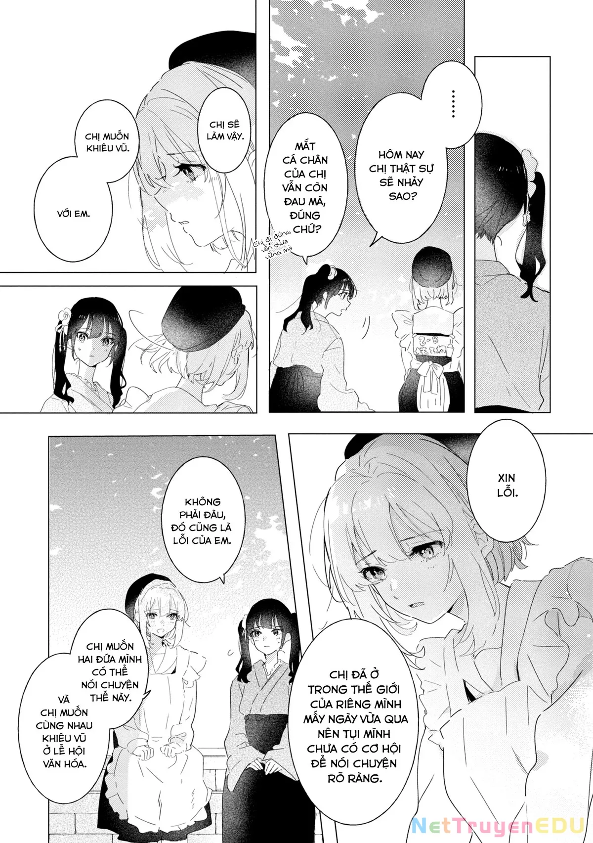 The Skirt Rings at the Landing Chap 21 - Next Chap 22