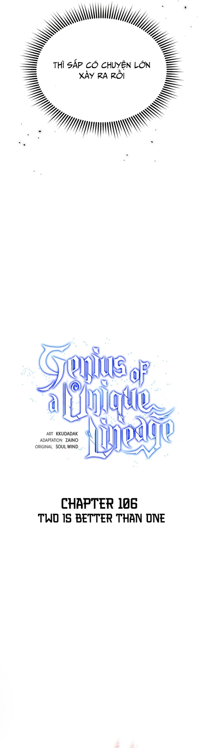 Thiên Tài Của Dòng Dõi Độc Nhất Vô Nhị Chap 106 - Next Chap 107