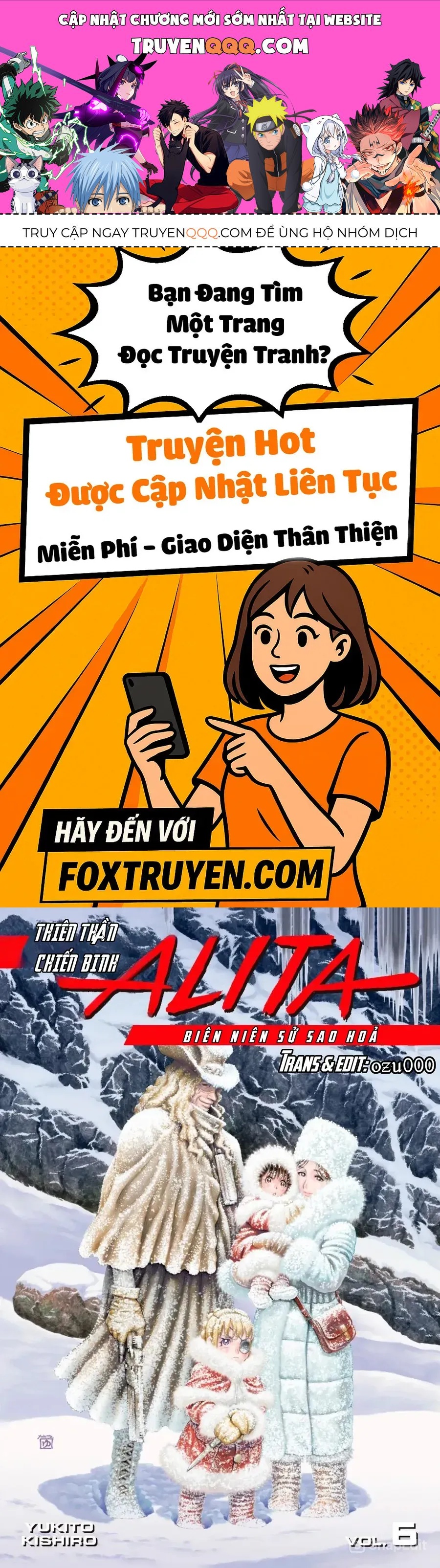 Thiên Thần Chiến Binh Alita: Biên Niên Sử Sao Hoả Chap 30.1 - Next Chap 31.1