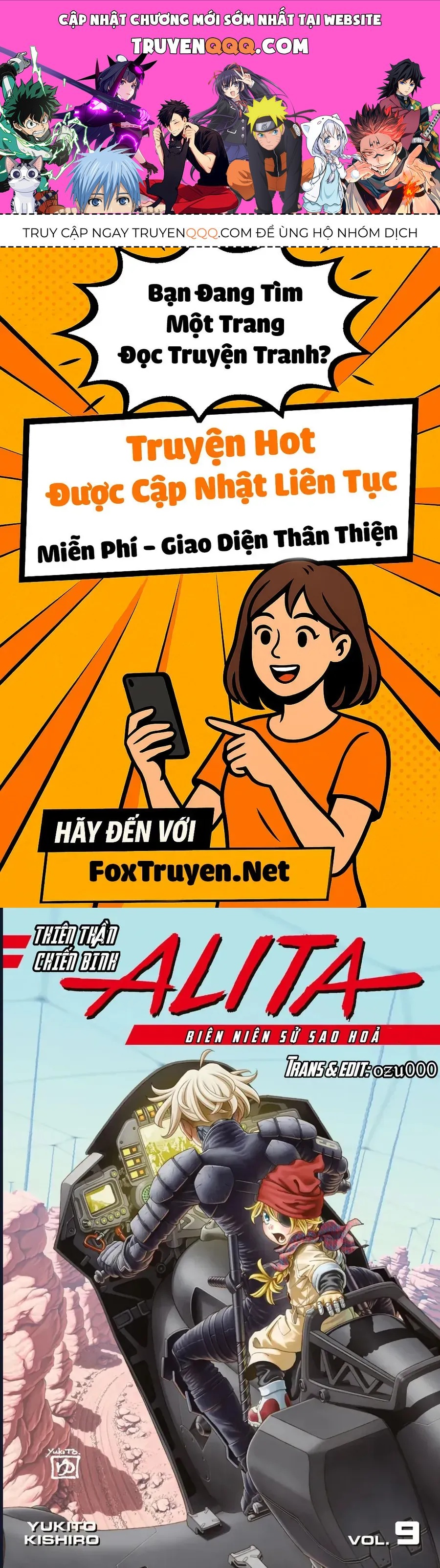 Thiên Thần Chiến Binh Alita: Biên Niên Sử Sao Hoả Chap 46.1 - Next Chap 47.1