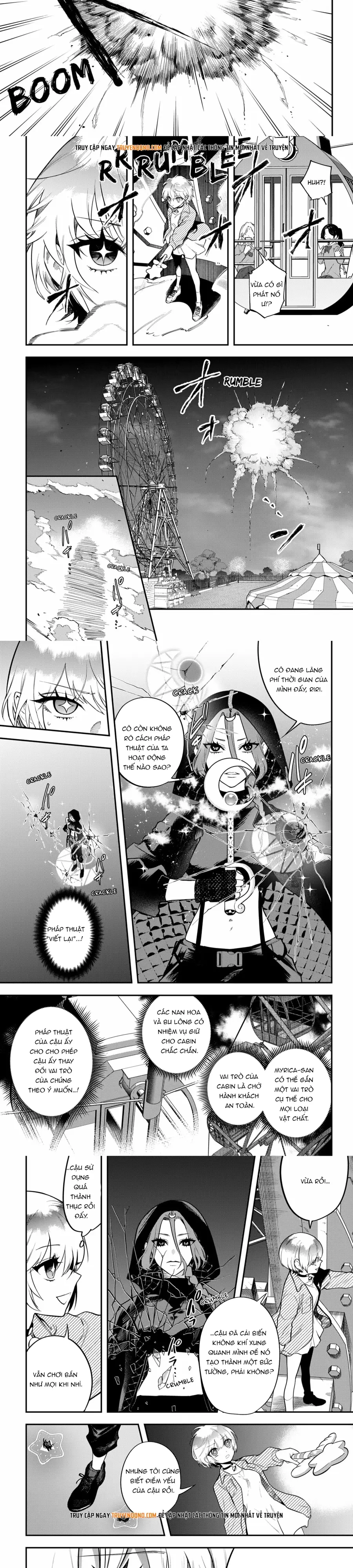 Thiếu Nữ Ma Pháp Và Cuộc Chiến Chất Cấm Chap 13 - Next Chap 14