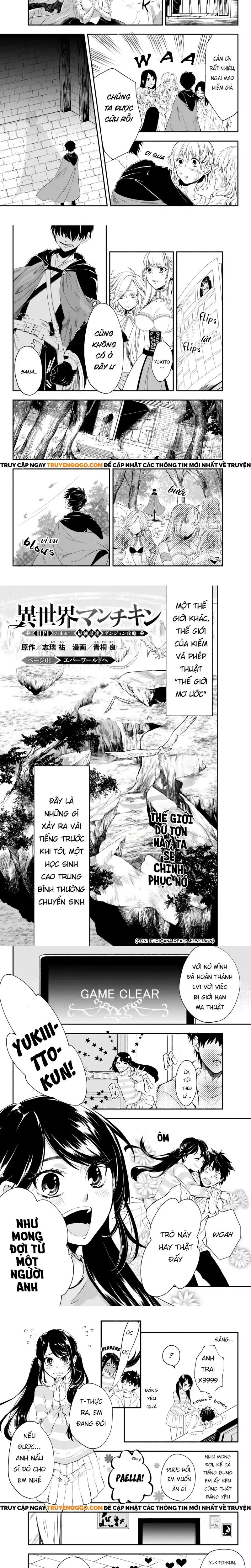 Thống Trị Hầm Ngục Chỉ Với 1 Hp Chap 1 - Next Chap 2