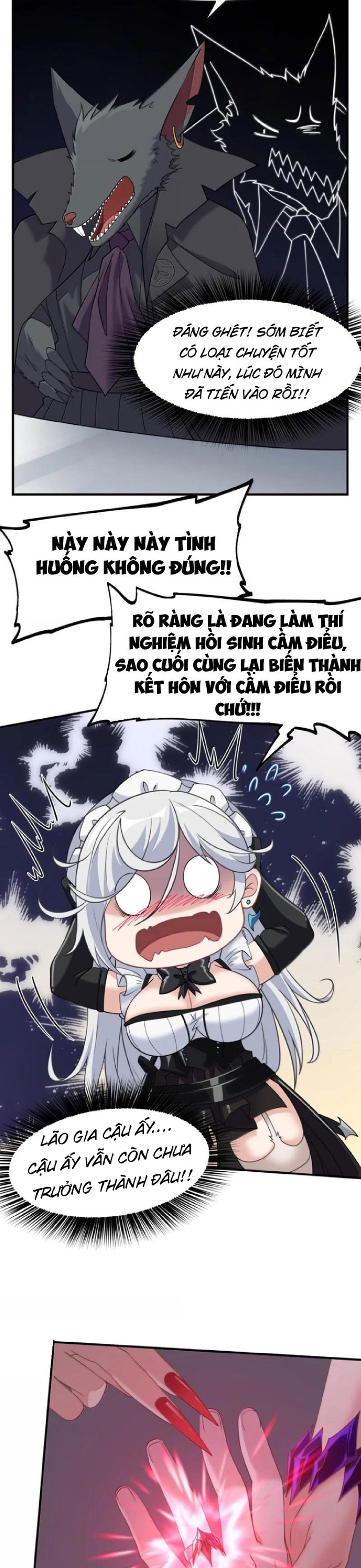 Thuật Sĩ Luyện Kim Tà Ác Không Giải Quyết Được Vật Thí Nghiệm Của Mình Chap 45 - Next Chap 46