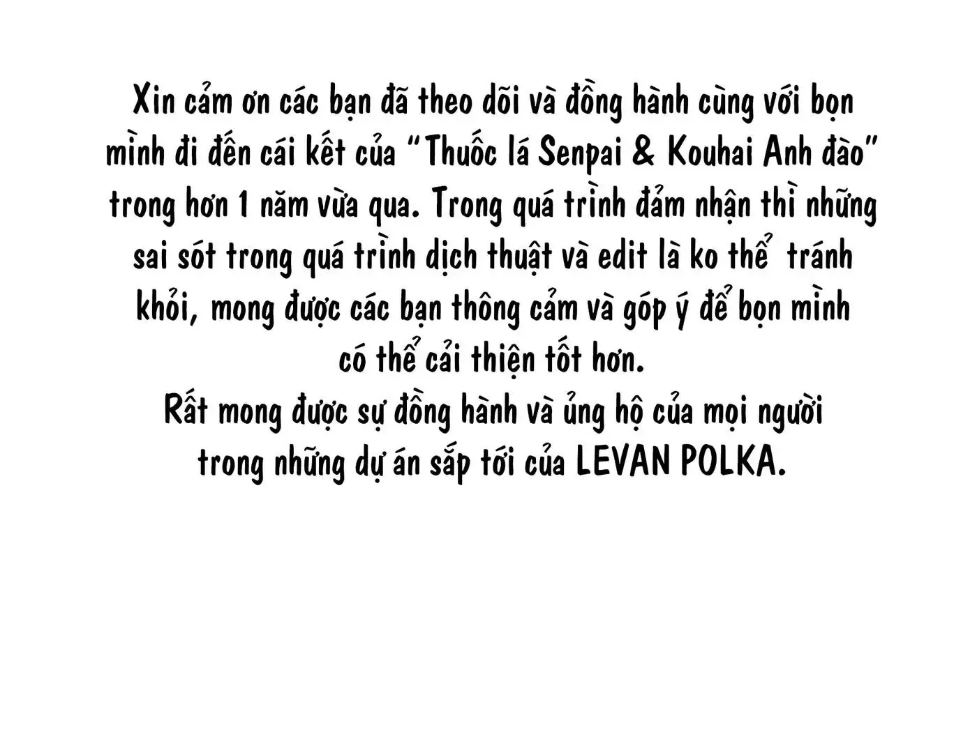 Thuốc Lá Senpai & Kouhai 'Anh Đào' Chap 126 - Next Chap 127