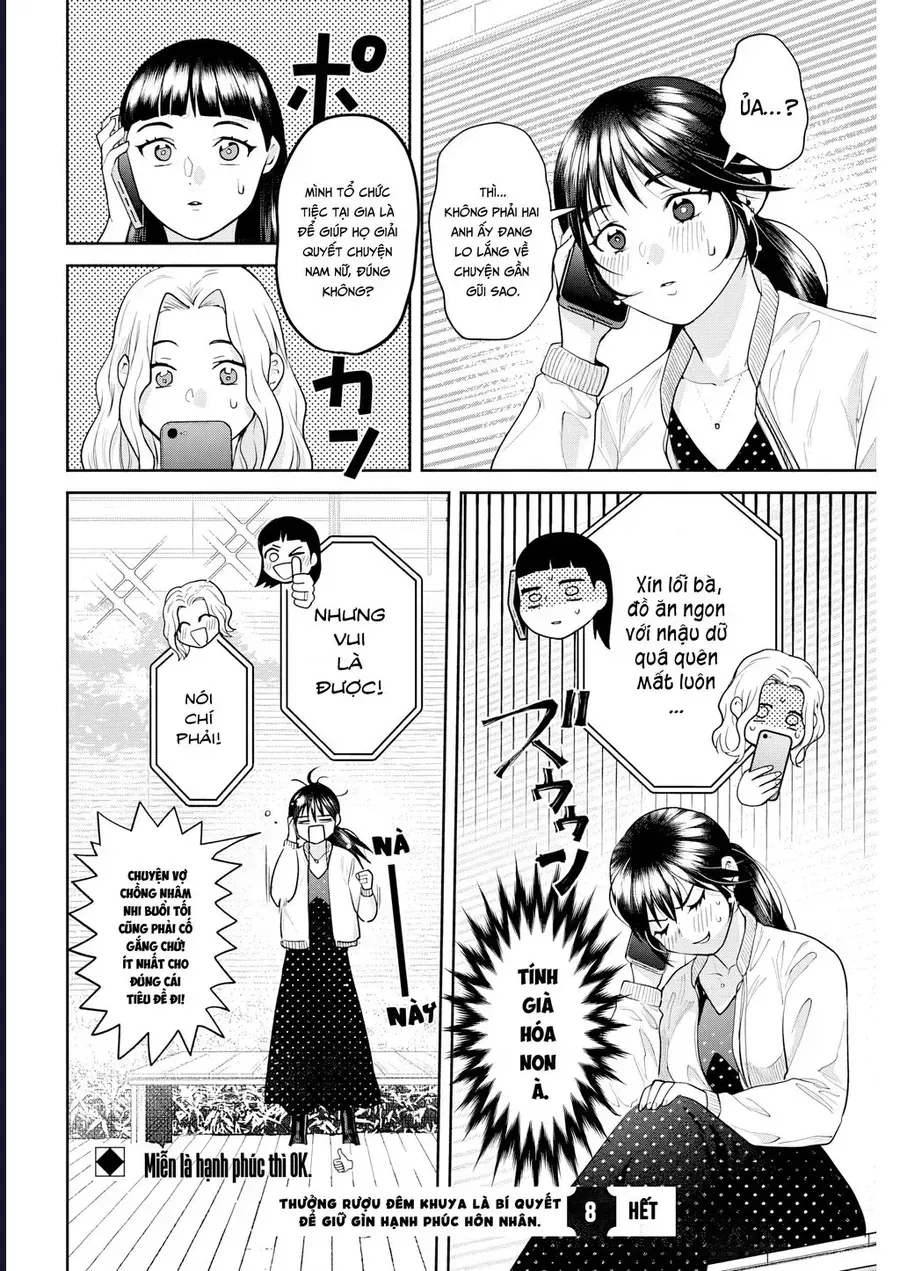 Thưởng Rượu Đêm Khuya Là Bí Quyết Để Giữ Gìn Hạnh Phúc Hôn Nhân Chap 8 - Next Chap 9