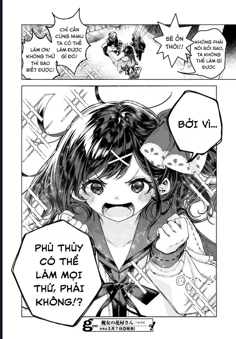 Tiệm Hoa Của Phù Thủy Chap 4 - Next Chap 5