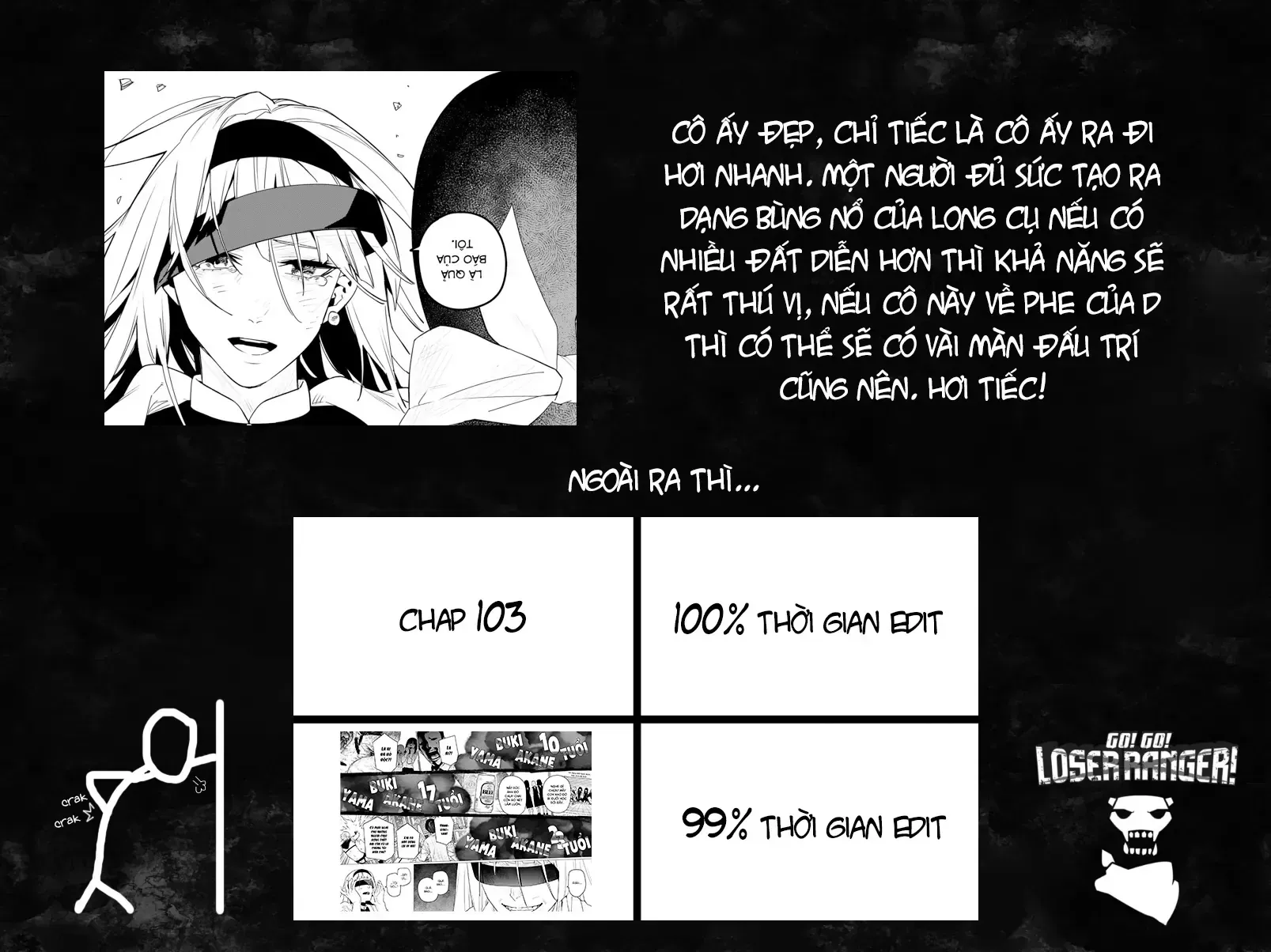 Tiến Lên! Chiến Đội Thất Sủng! Chap 103 - Next Chap 104