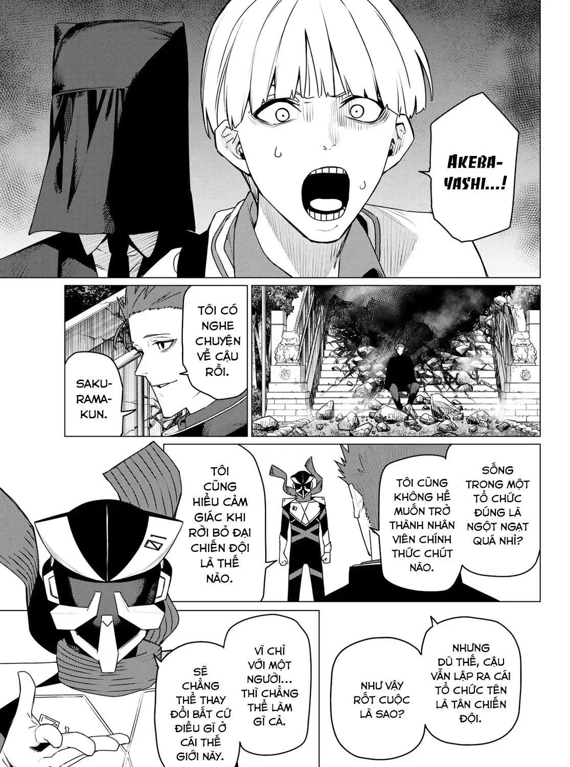 Tiến Lên! Chiến Đội Thất Sủng! Chap 214 - Next Chap 215