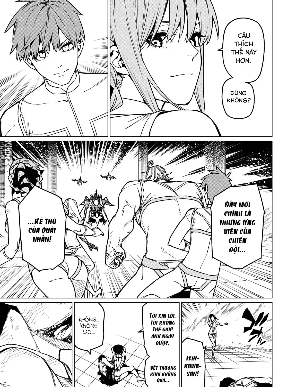 Tiến Lên! Chiến Đội Thất Sủng! Chap 46 - Next Chap 47