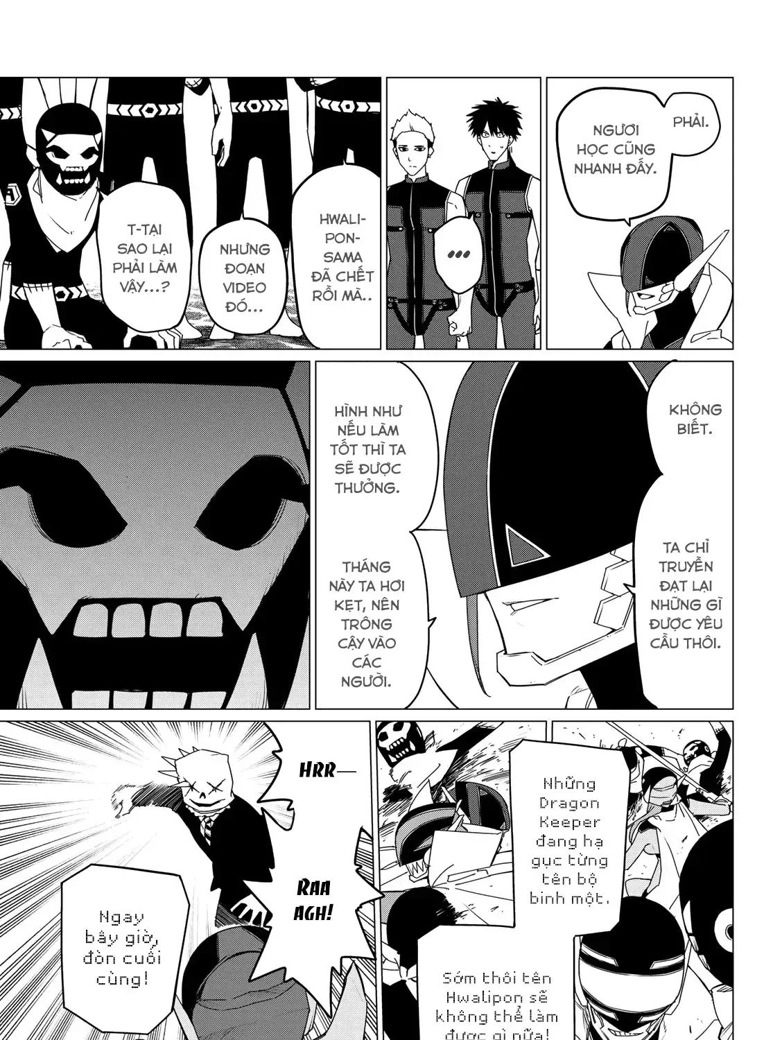 Tiến Lên! Chiến Đội Thất Sủng! Chap 87 - Next Chap 88