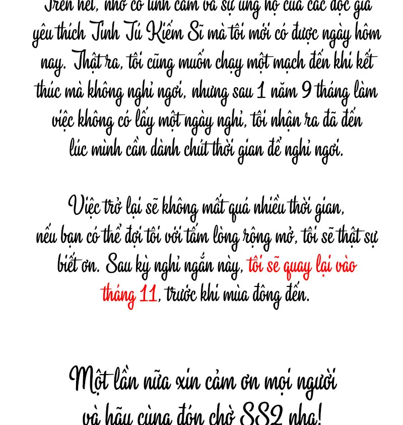Tinh Tú Kiếm Sĩ Chap 2.1 - Next Chap 3.1