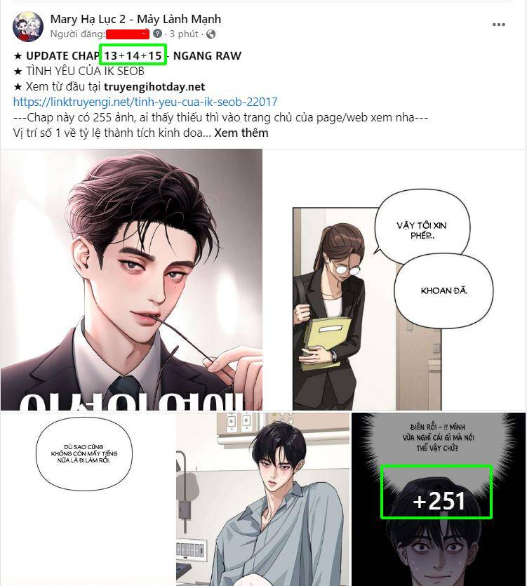 Tình Yêu Của Ik Seob Chap 13.1 - Next Chap 14.1